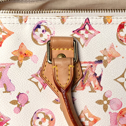 Louis Vuitton Watercolor Aquarelle Speedy 35 White 17 of 17