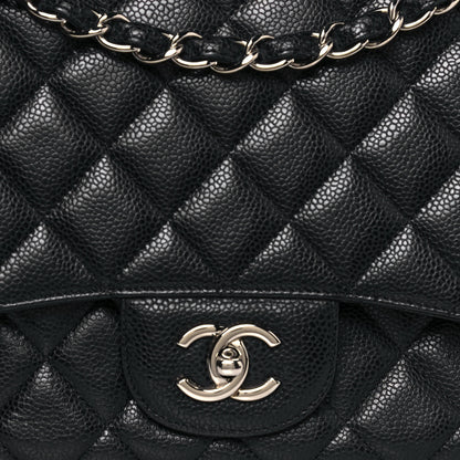 Chanel Caviar Quilted Maxi Single Flap Black 8 of 19