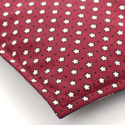 Hermes Swift Milo Silk Bandana Pilo Pouch Bordeaux Marine Mauve Sylvestre Rouge Sellier 7 of 8