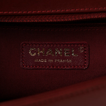 Chanel Lambskin Quilted New Medium Boy Flap Red 6 of 11