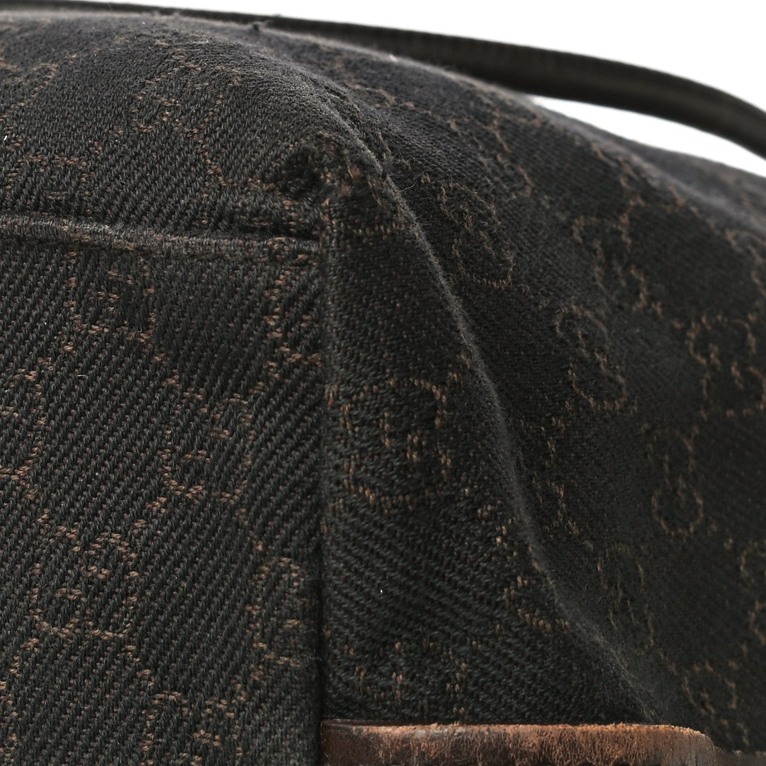 Gucci Nylon Monogram Gifford Tote Brown 29 of 30