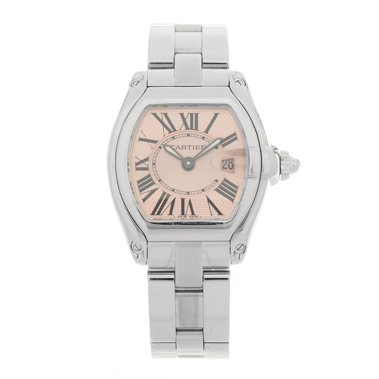 Stainless Steel 31mm Roadster Quartz Watch Pink