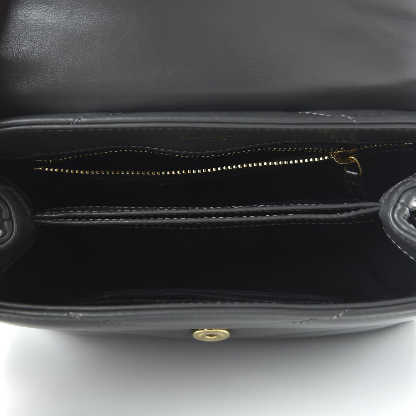Calfskin Y Quilted Monogram Toy Loulou Crossbody Bag Storm