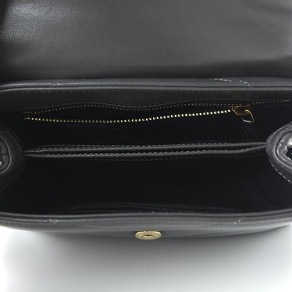 Saint Laurent Calfskin Y Quilted Monogram Toy Loulou Crossbody Bag Storm 5 of 10