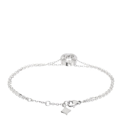 Louis Vuitton 18K White Gold Diamond Blossom BB Bracelet 3 of 4