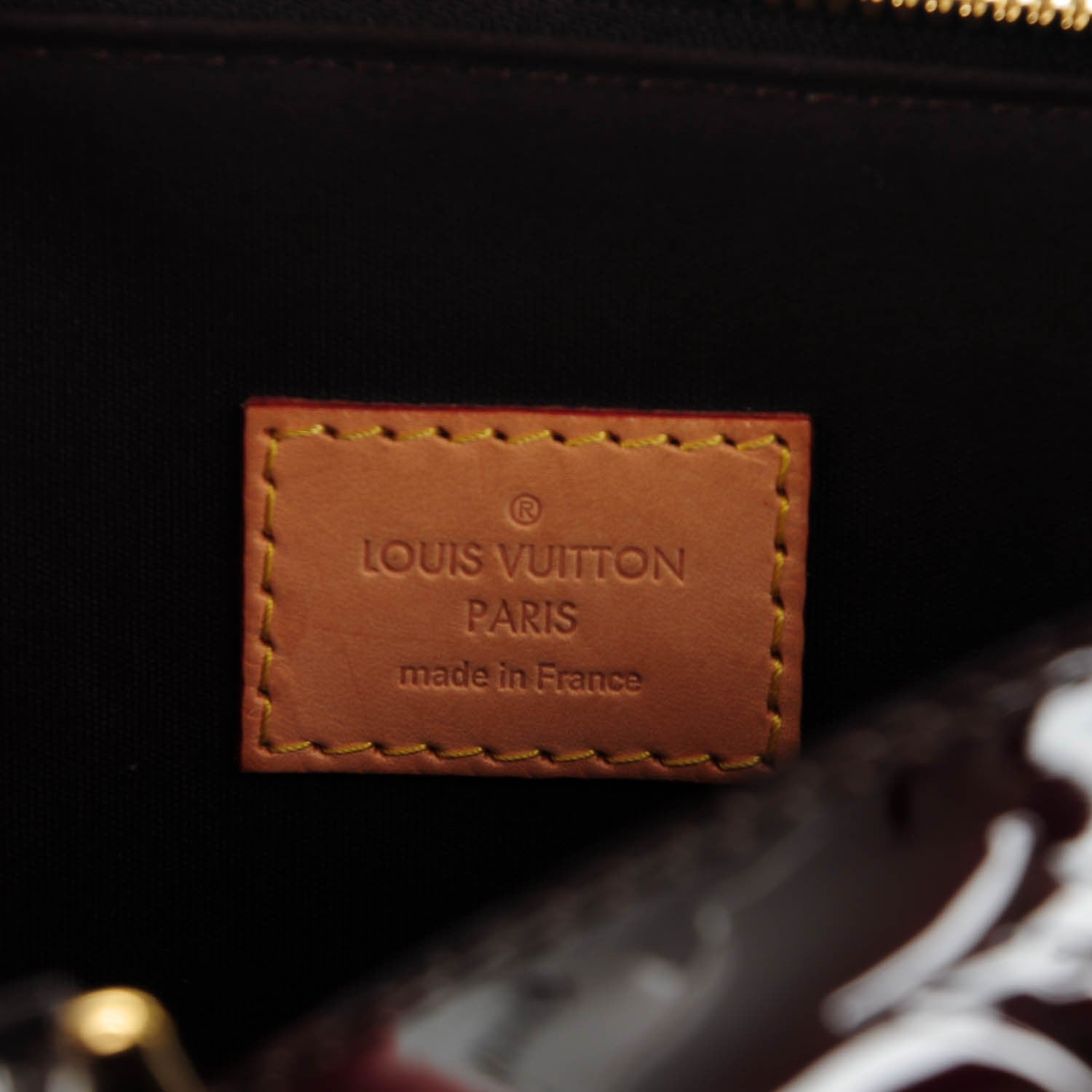 Louis Vuitton Vernis Alma GM Amarante 5 of 7