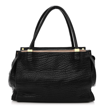 Chloe Pebbled Calfskin Dree Shoulder Bag Black 1 of 14