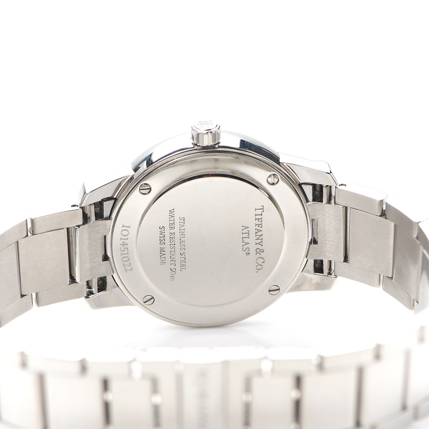 Stainless Steel 29mm Atlas 2-Hand Quartz Watch Blue Azure