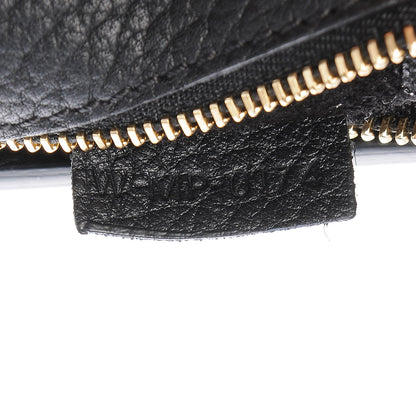 Celine Crisped Calfskin Small Tie Knot Tote Black 7 of 8