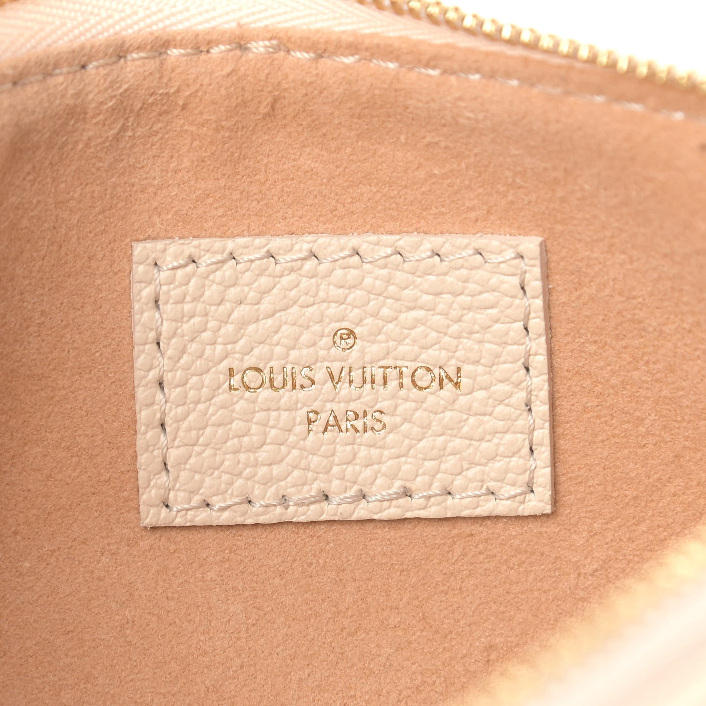Empreinte Monogram Giant Multi Pochette Accessories Mini Pochette Cream