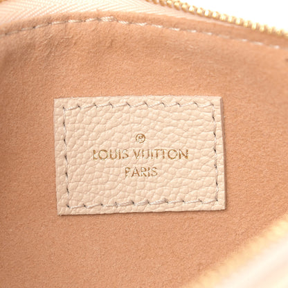 Louis Vuitton Empreinte Monogram Giant Multi Pochette Accessories Mini Pochette Cream 6 of 8