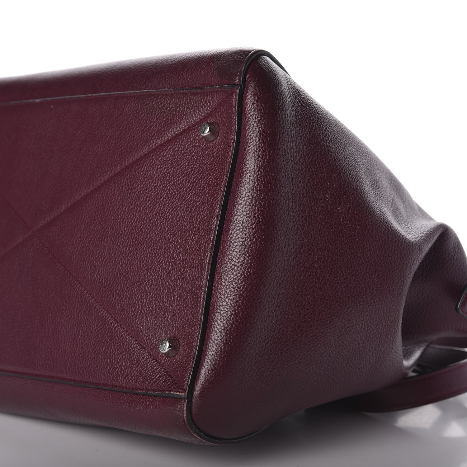 Marc Jacobs Textured Calfskin Medium Incognito Satchel Burgundy 7 of 8