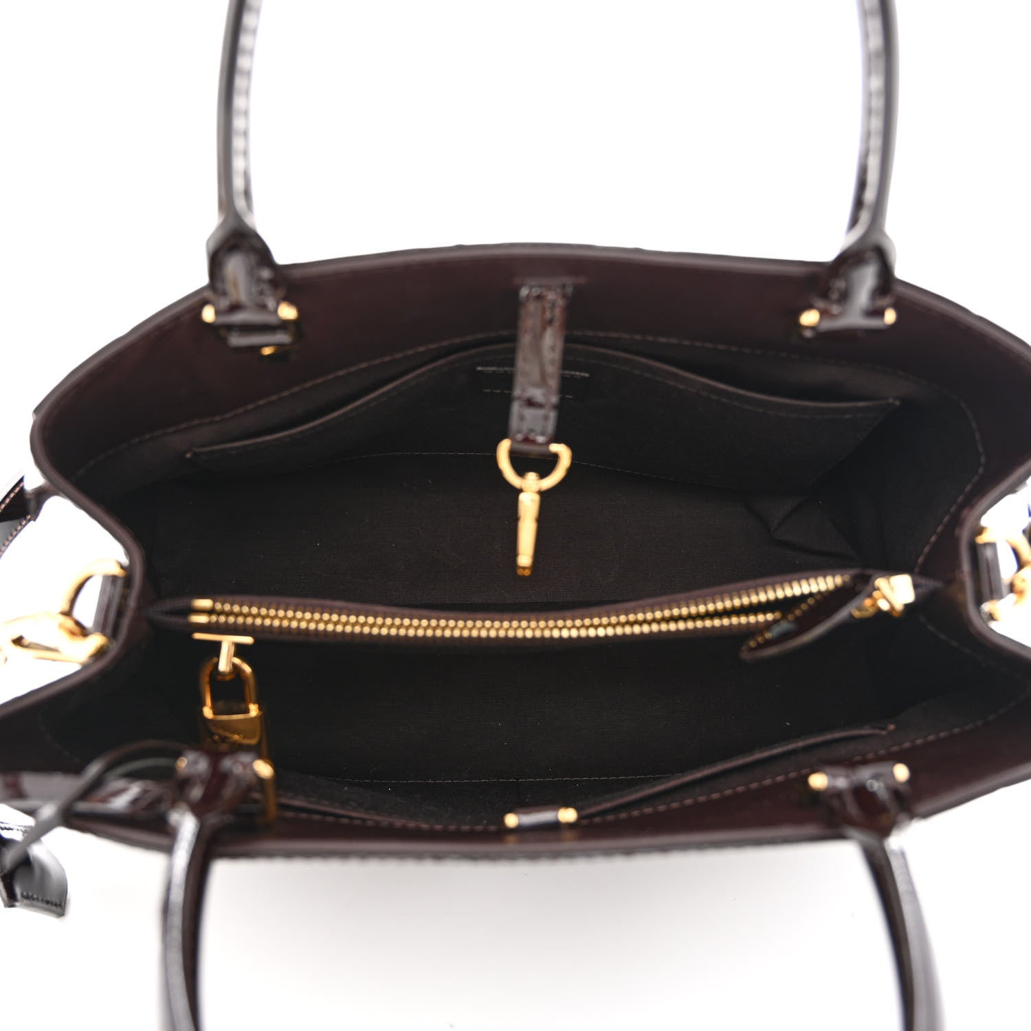 Louis Vuitton Vernis Montaigne MM Amarante 5 of 11