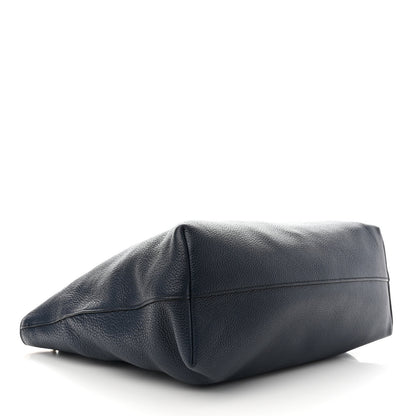 Prada Vitello Daino Shopping Tote Baltico 3 of 10