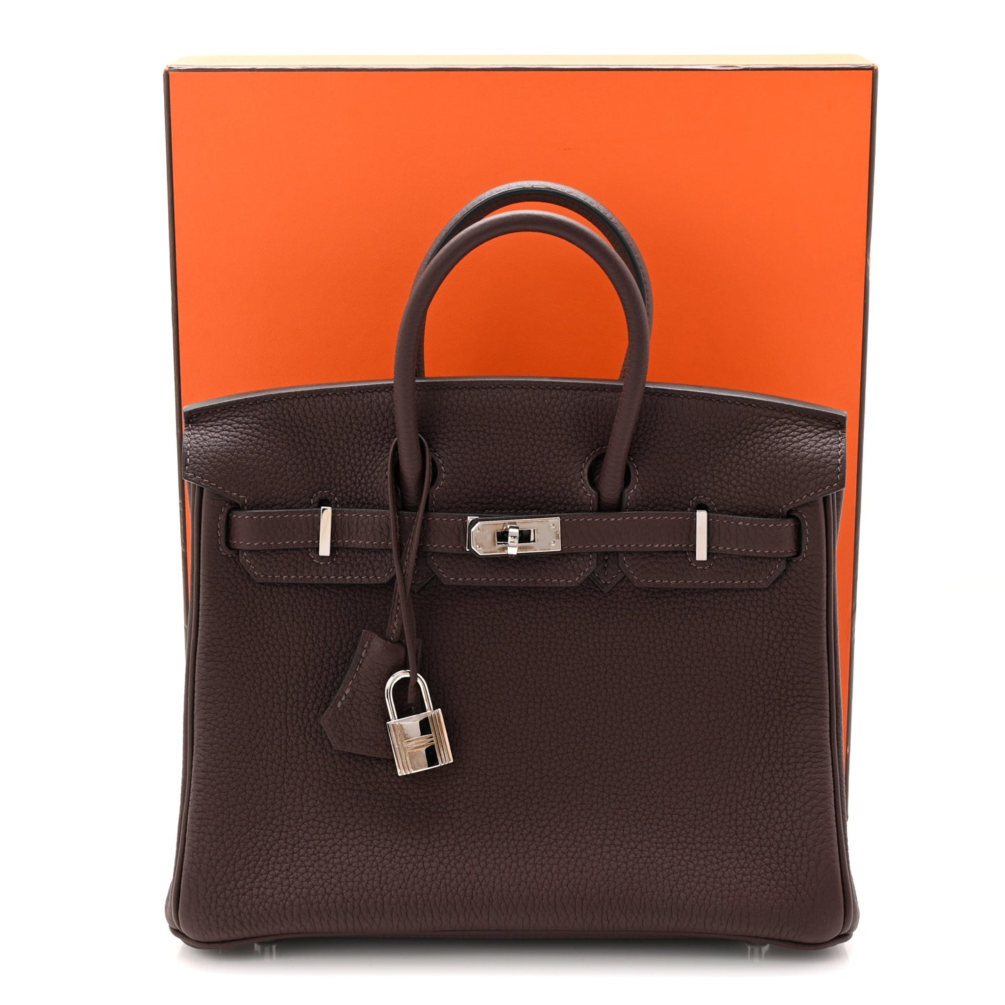 Togo Birkin 25 Chocolate