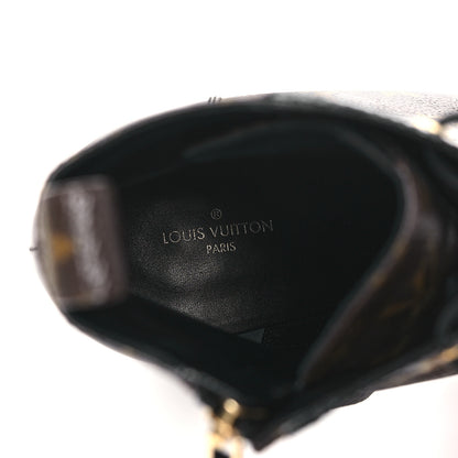 Louis Vuitton Patent Calfskin Monogram Star Trail Ankle Boots 41 Black 7 of 8