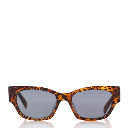 Celine Acetate Square Sunglasses CL40197U Leopard Havana 2 of 8
