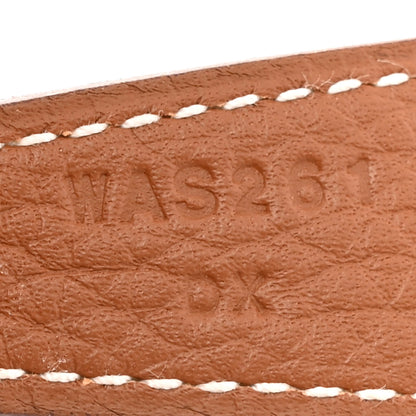 Hermes Taurillon Clemence Lindy 26 Gold 7 of 11