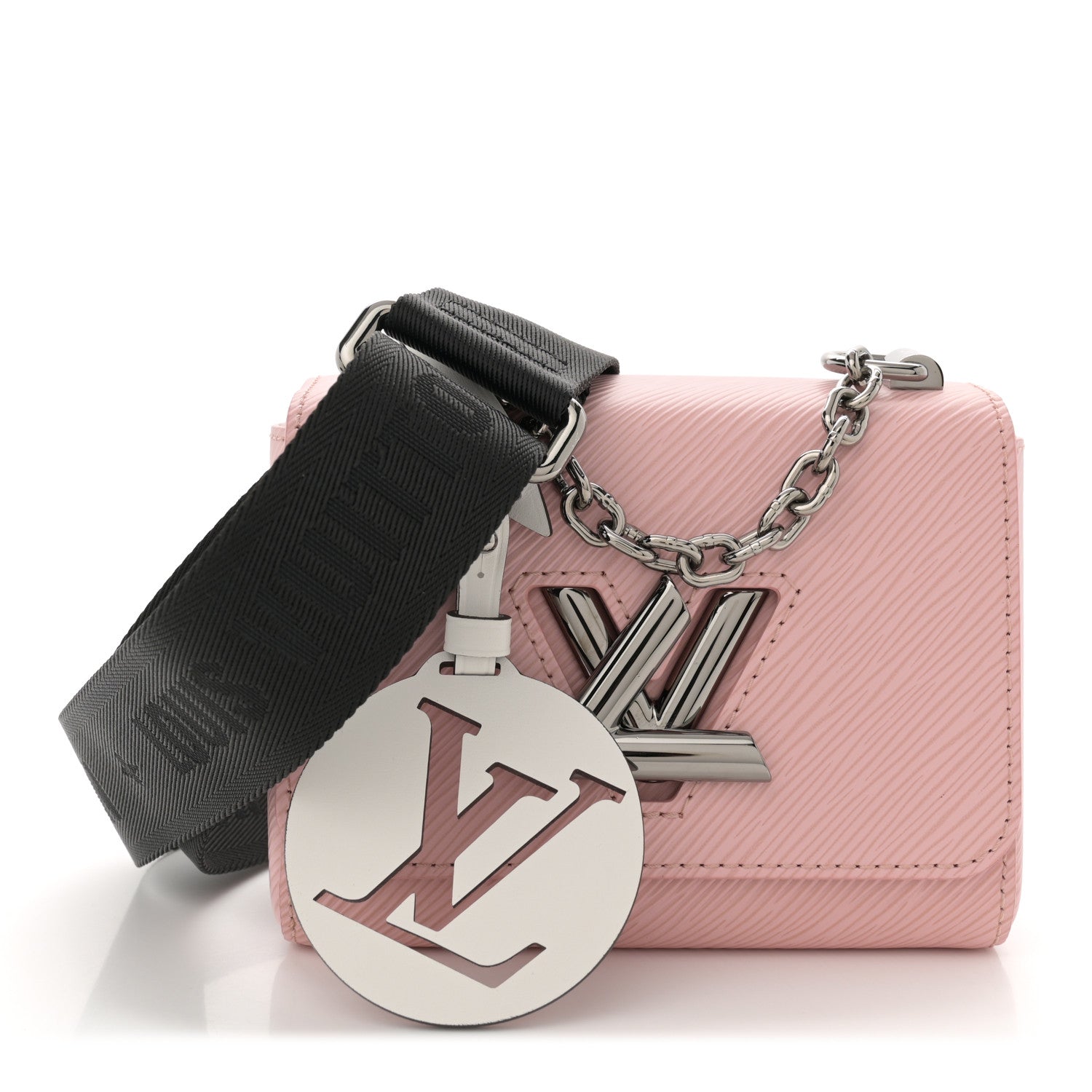 Louis Vuitton Epi Twist Shoulder Bag Mini Rose Ballerine 1 of 12