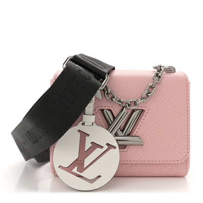 Louis Vuitton Epi Twist Shoulder Bag Mini Rose Ballerine 1 of 12