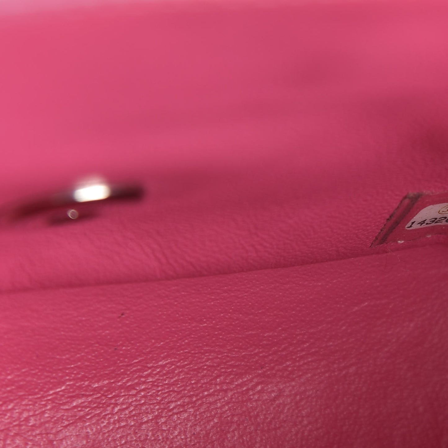 Patent Quilted Mini Square Flap Pink