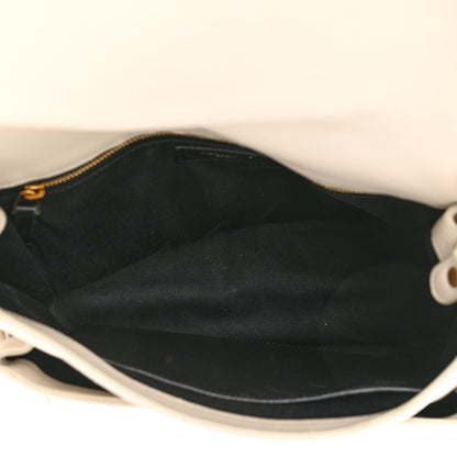 Saint Laurent Lambskin Matelasse Monogram Medium Niki Chain Satchel Nude Powder 5 of 16
