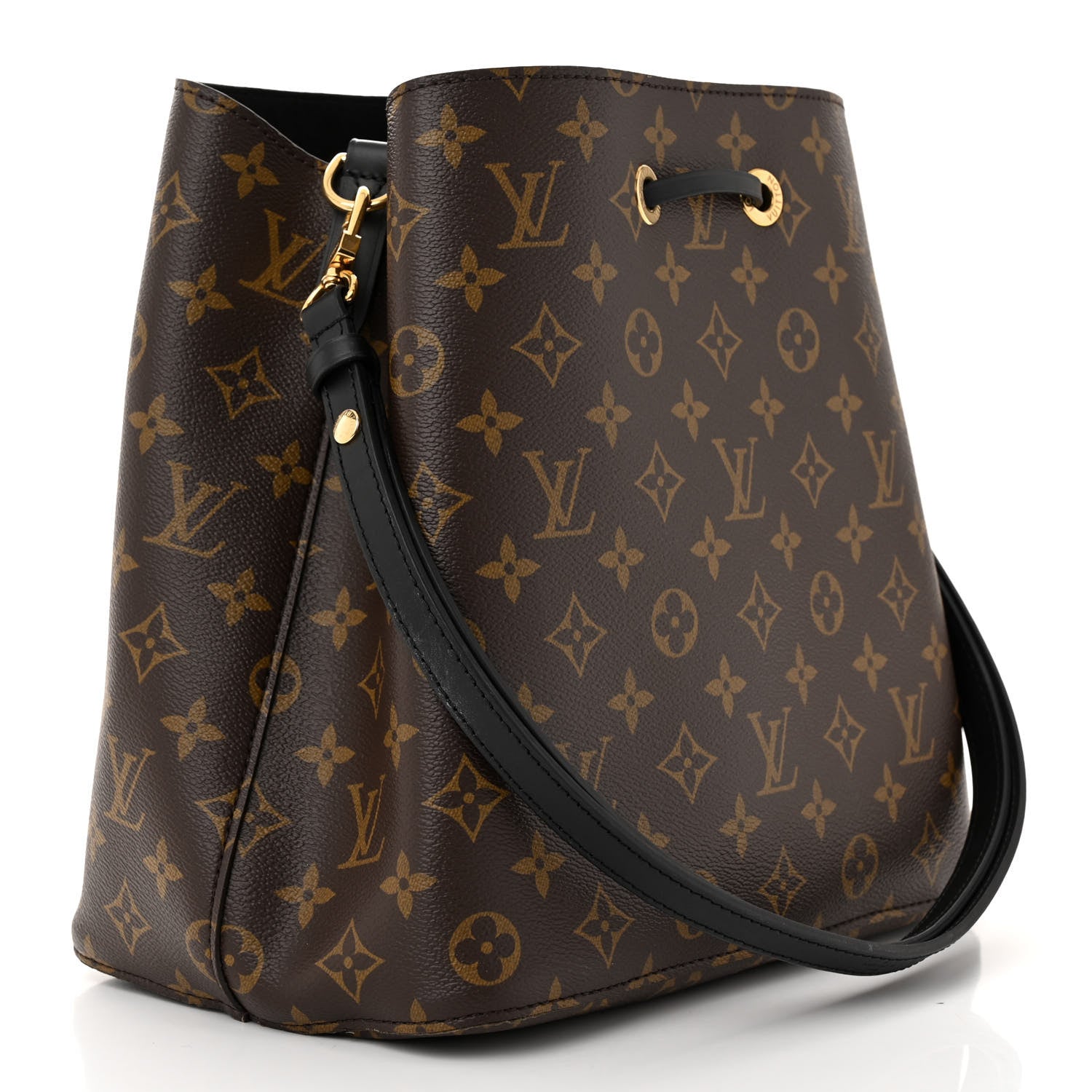 Louis Vuitton Monogram Neonoe MM Black 3 of 11
