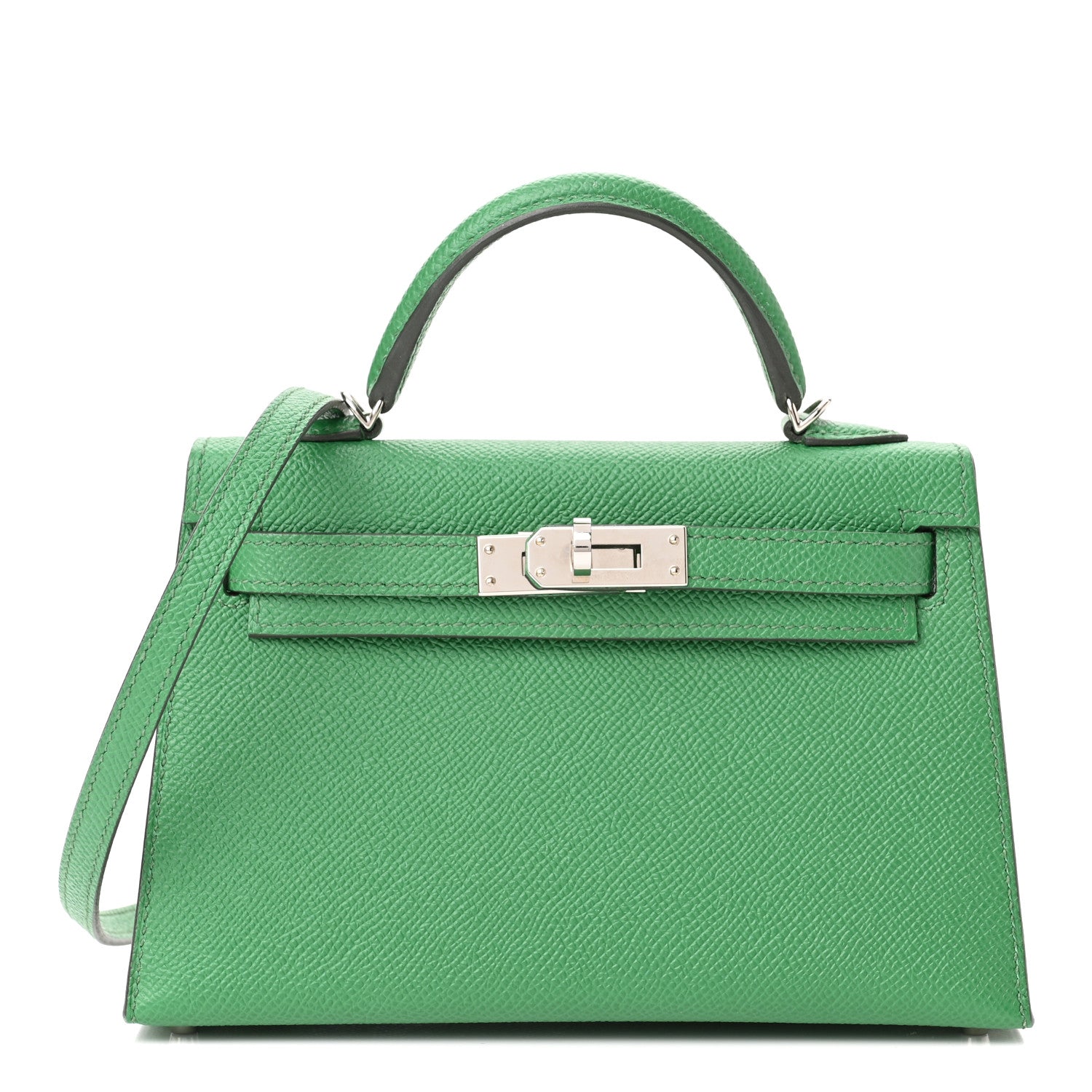 Hermes Epsom Mini Kelly Sellier 20 Cactus Paille 1 of 11