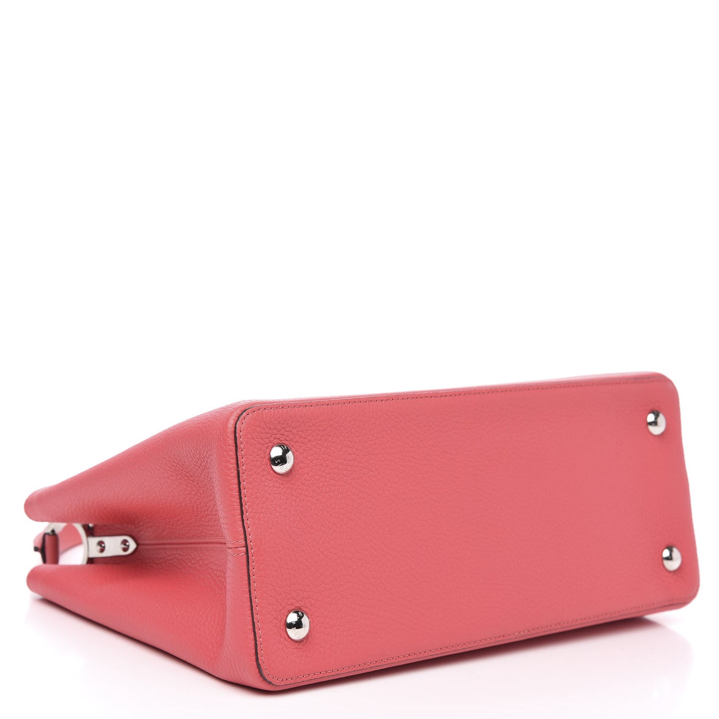 Taurillon Capucines MM Rose Litchi