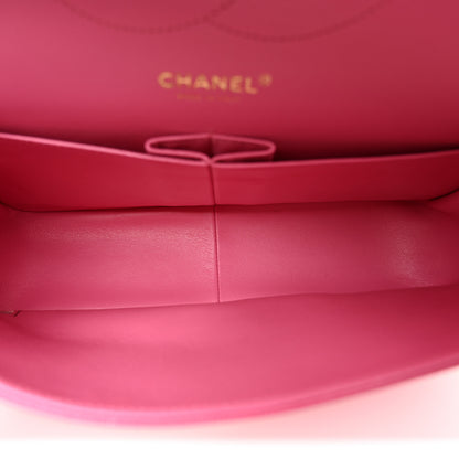 Chanel Caviar Quilted Jumbo Double Flap Pink 5 of 11