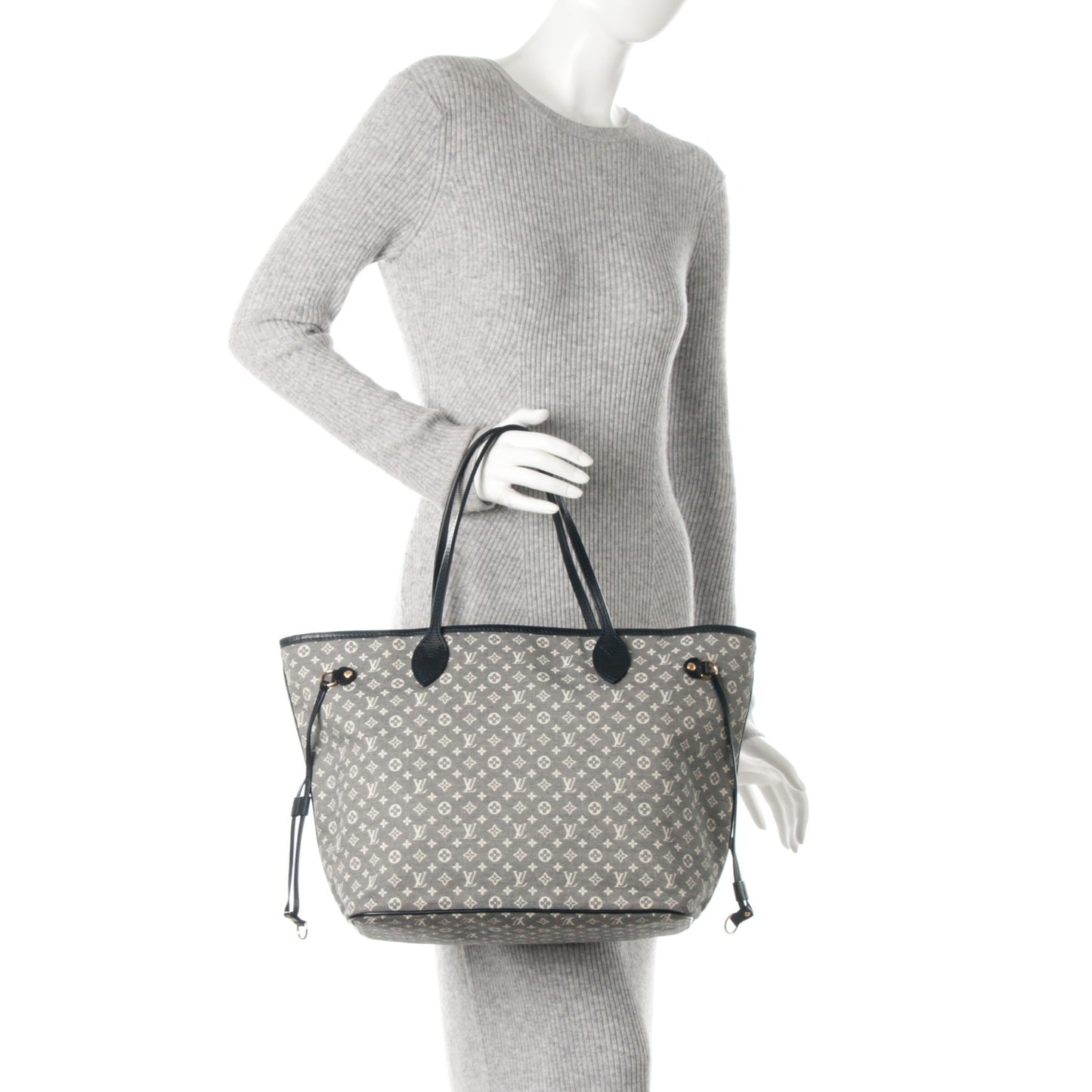 Monogram Idylle Neverfull MM Encre