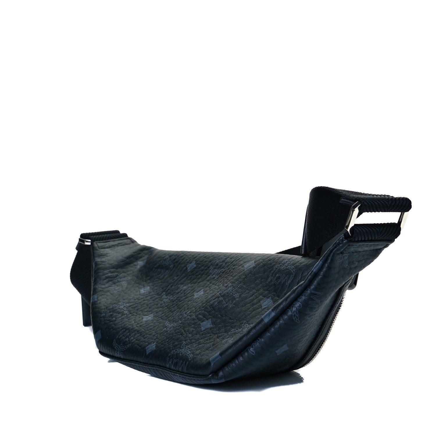 MCM Visetos Small Stark Belt Bag Black 4 of 6