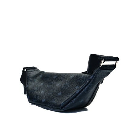 MCM Visetos Small Stark Belt Bag Black 4 of 6
