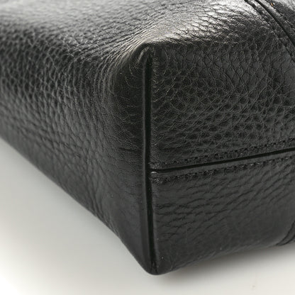 Chloe Grained Calfskin Small Spin Tote Black 9 of 10