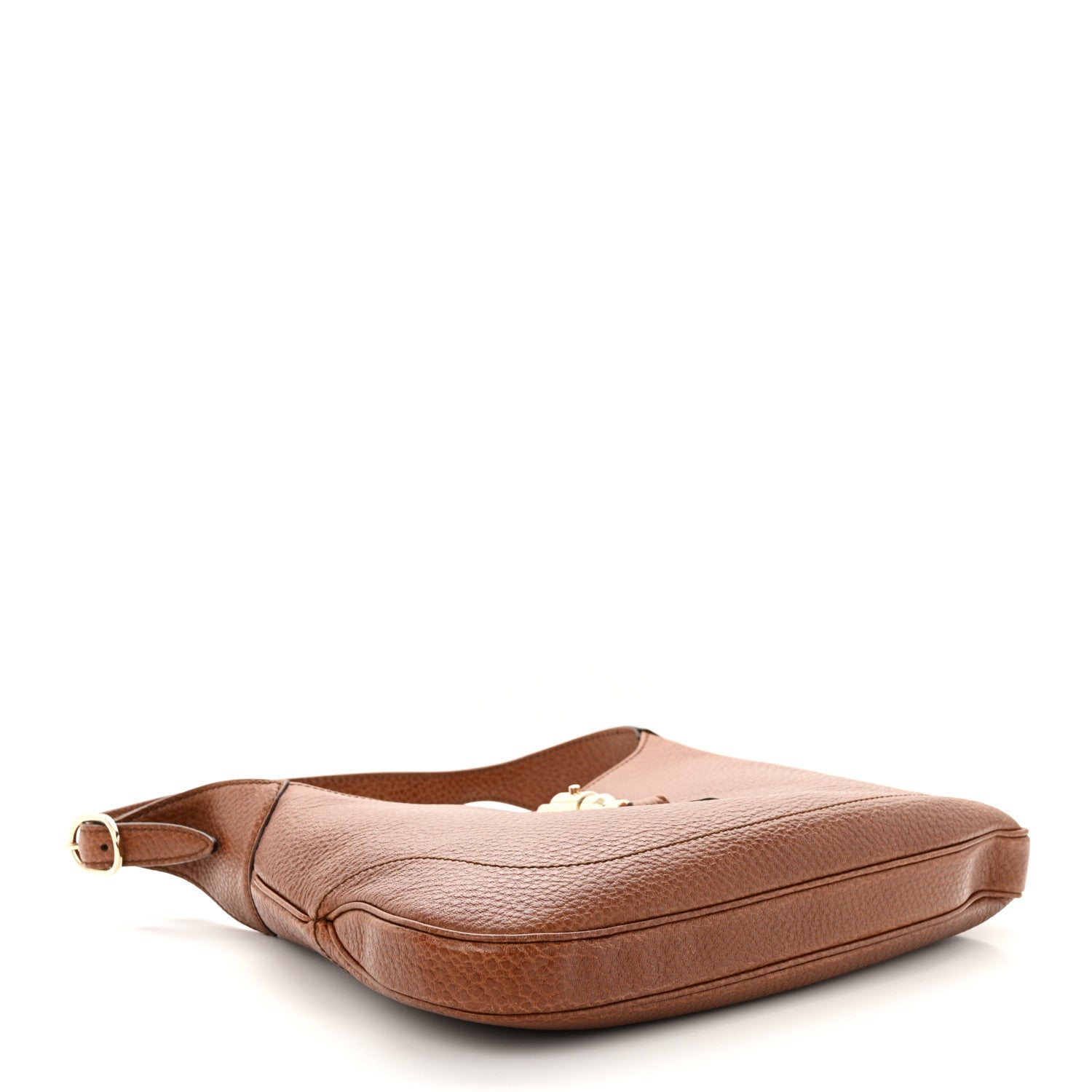 Gucci Soft Grained Calfskin Small Jackie O Hobo Brown 4 of 15