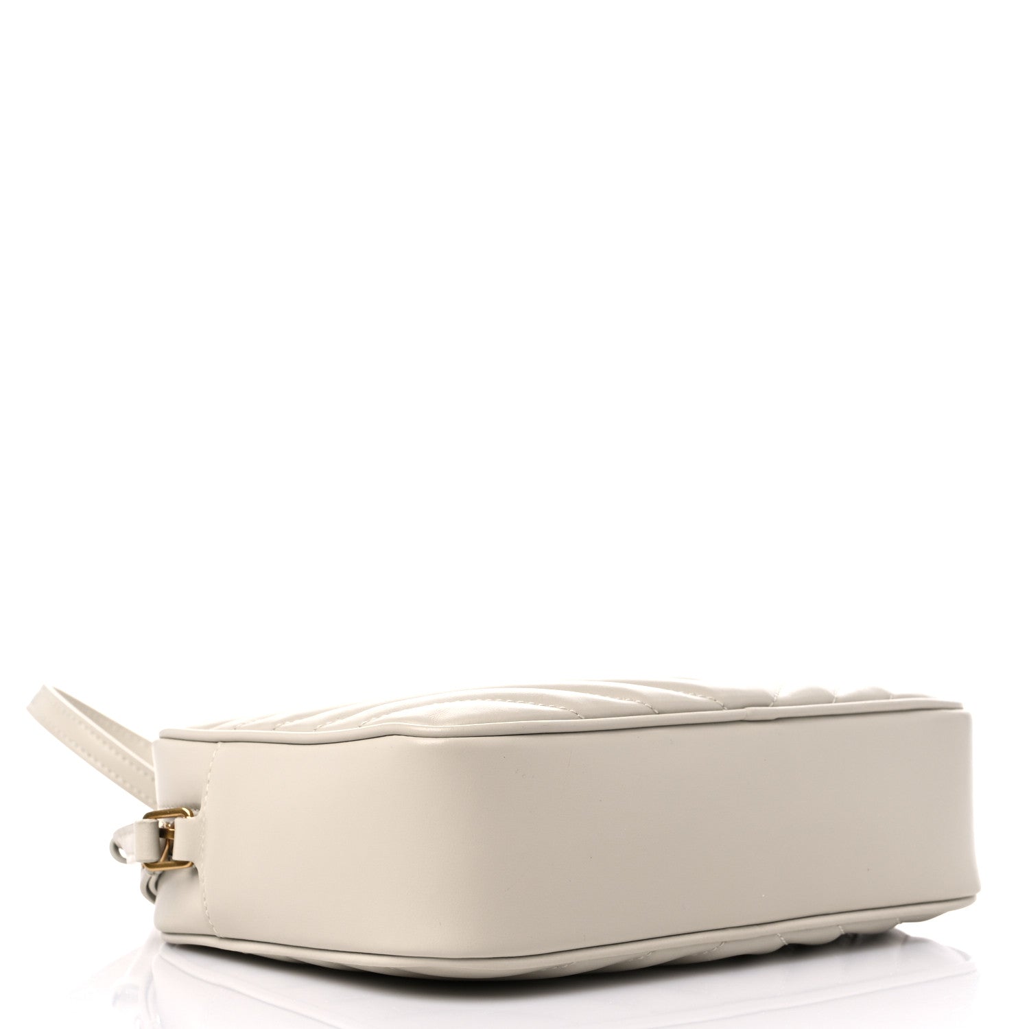 Saint Laurent Calfskin Matelasse Monogram Lou Camera Bag Crema Soft 3 of 9