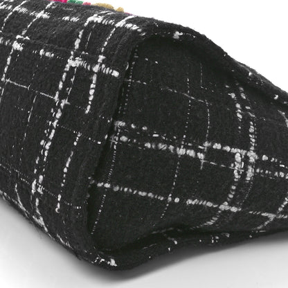 Chanel Tweed Medium Deauville Tote Black White Multicolor 10 of 11