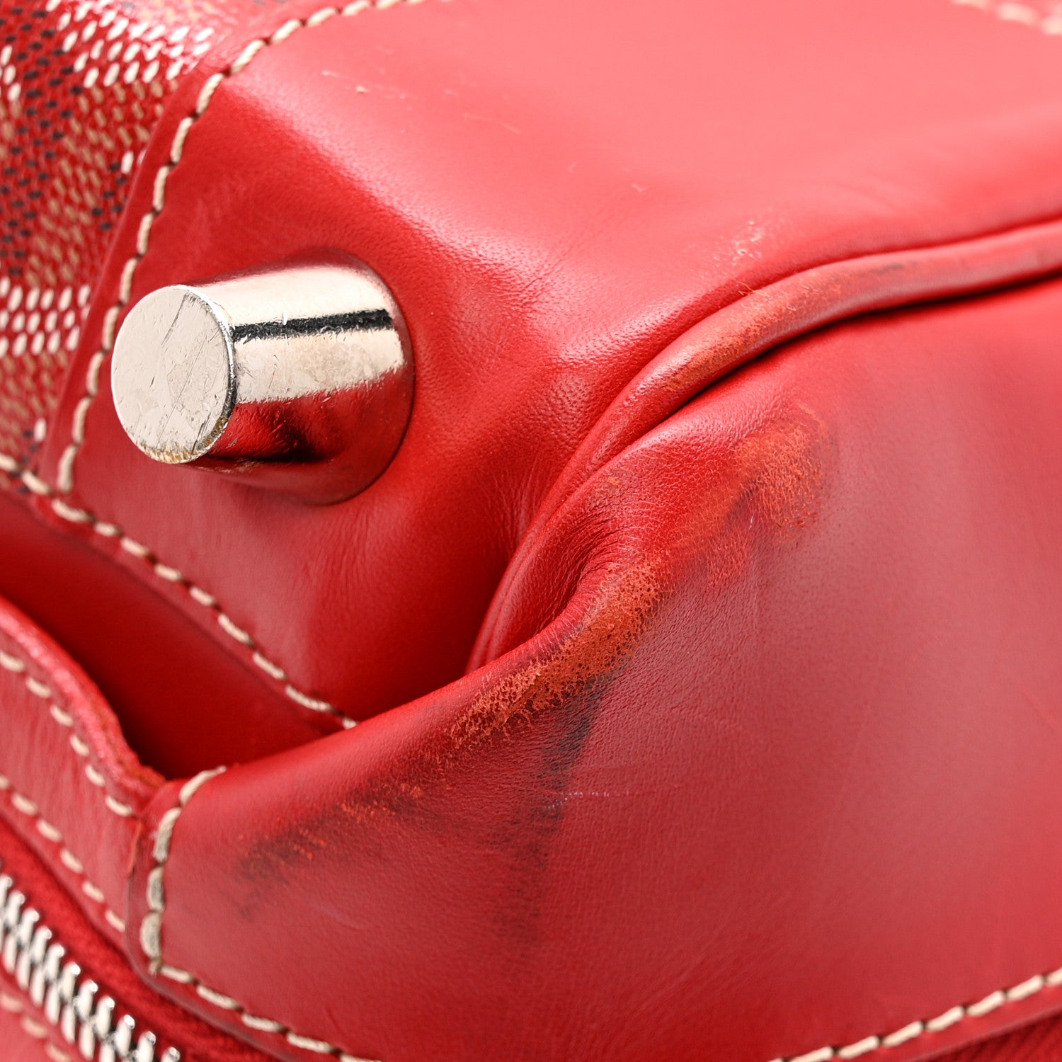 Goyard Goyardine Porte-Habits Garment Bag Red 17 of 24