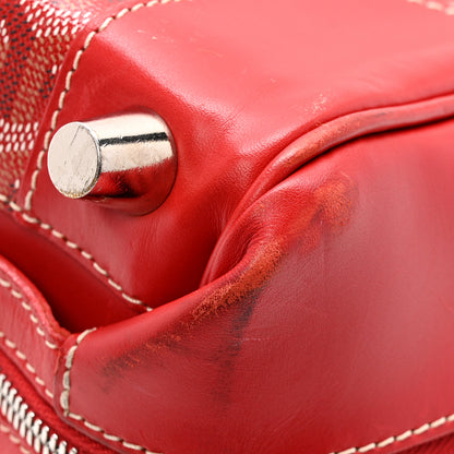 Goyard Goyardine Porte-Habits Garment Bag Red 17 of 24