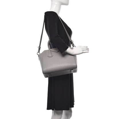 Givenchy Sugar Goatskin Small Antigona Pearl Grey 2 of 14