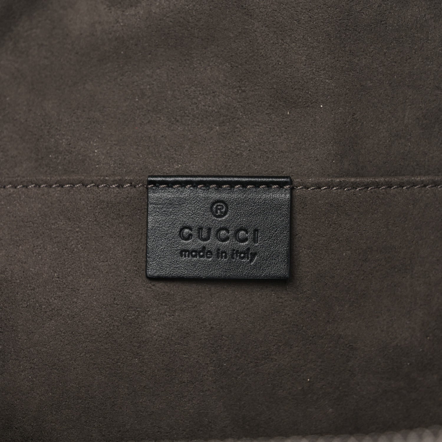 Gucci Guccissima Sling Backpack Black 6 of 9
