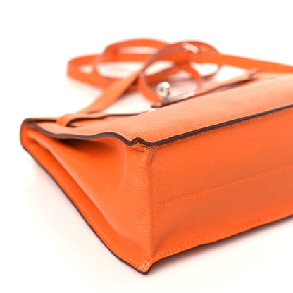 Hermes Swift Kelly Danse Belt Bag Orange 8 of 9