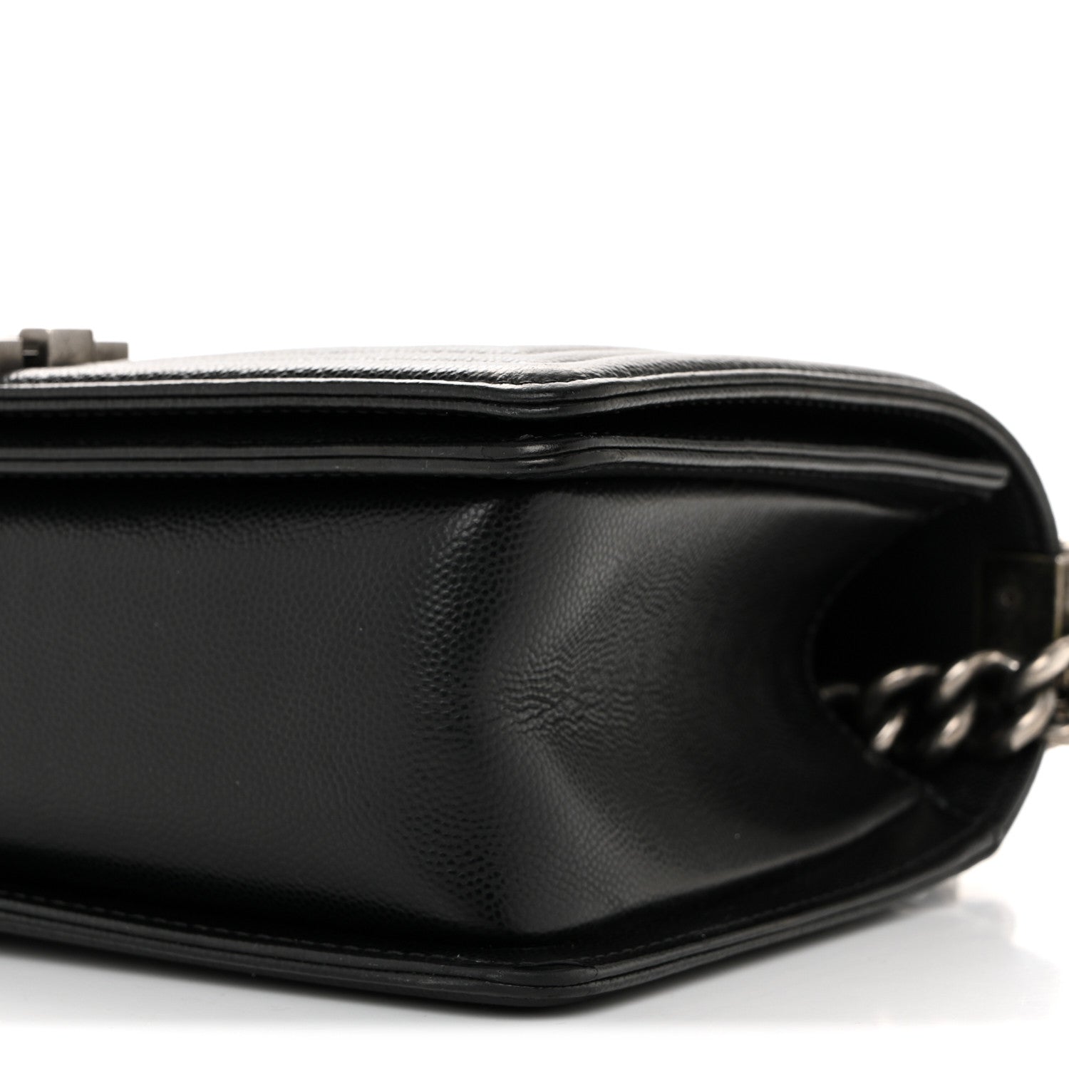 Chanel Caviar Quilted Medium Boy Flap Black 10 of 11