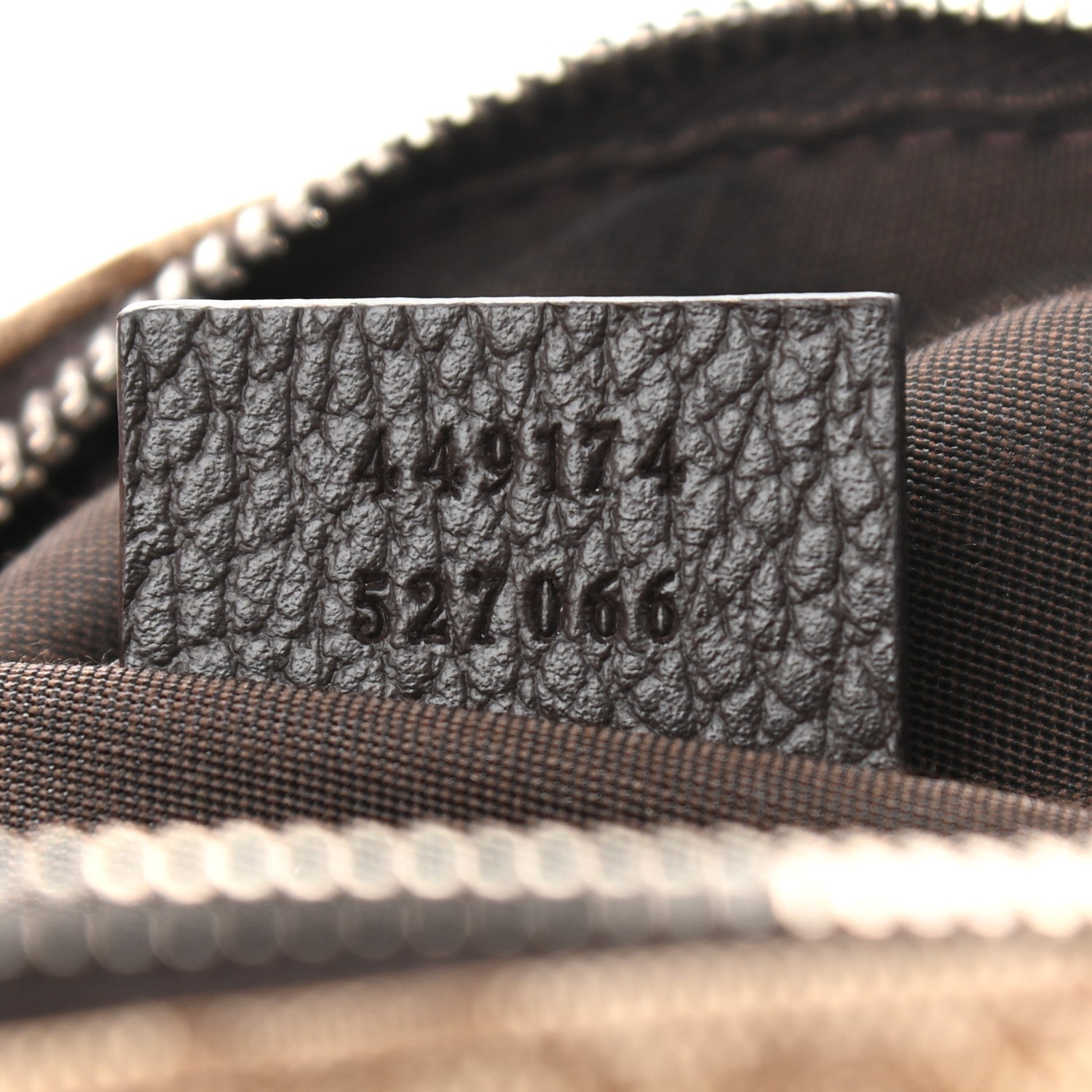 Gucci Monogram Belt Bag Dark Brown 7 of 12