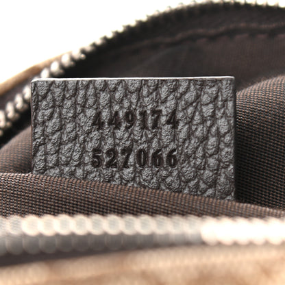Gucci Monogram Belt Bag Dark Brown 7 of 12
