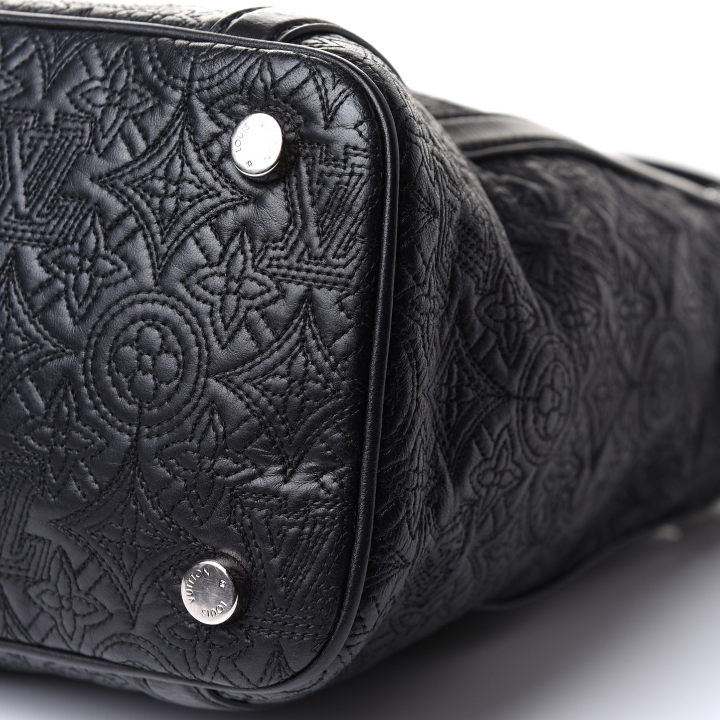 Monogram Lambskin Antheia Ixia PM Black