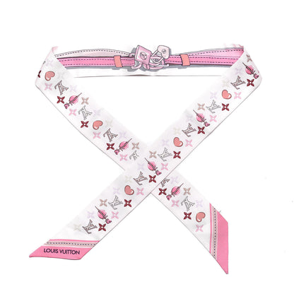 Louis Vuitton Silk Monogram A la Folie BB Bandeau Light Pink 1 of 4