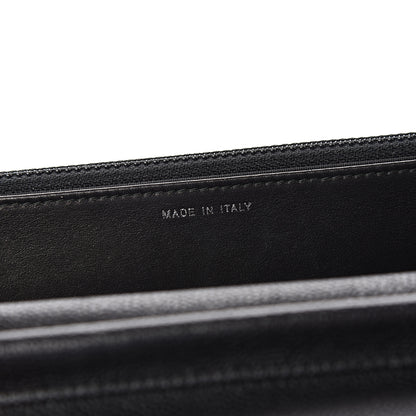 Chanel Caviar Quilted Boy Wallet On Chain WOC Black 6 of 10