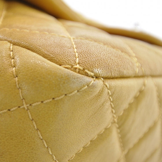 Chanel Glazed Lambskin Jumbo Flap Mango 7 of 13