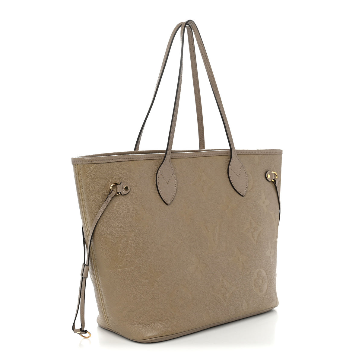 Louis Vuitton Empreinte Monogram Giant Neverfull MM Tourterelle 4 of 10